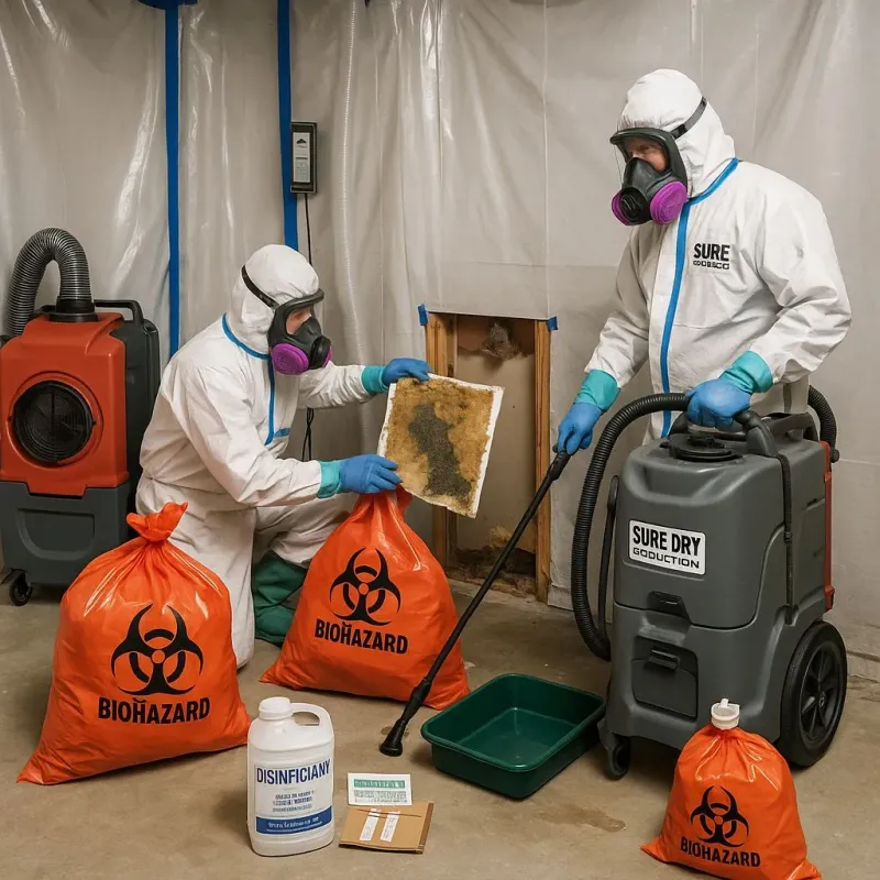 Contaminated Water Handling Protocols process in Montvale, NJ