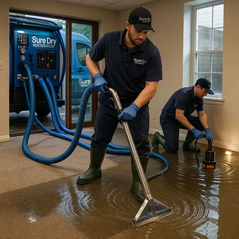 Water Extraction and Removal process in Montvale, NJ